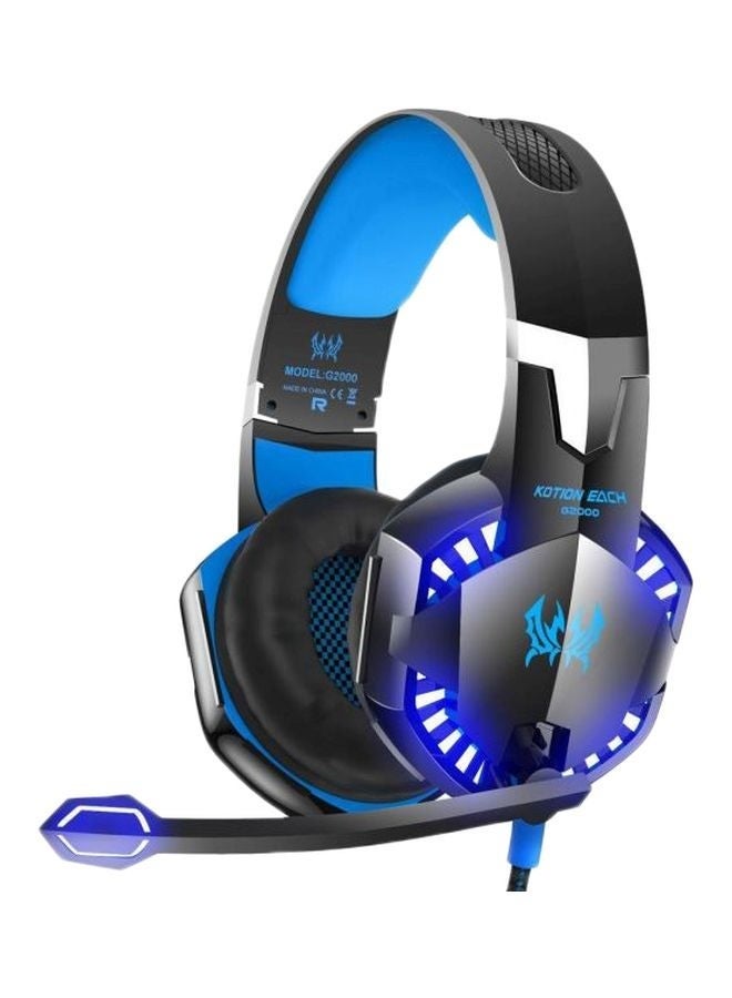 PS4 Wired Over-Ear Gaming Headphones With Mic - Image 1